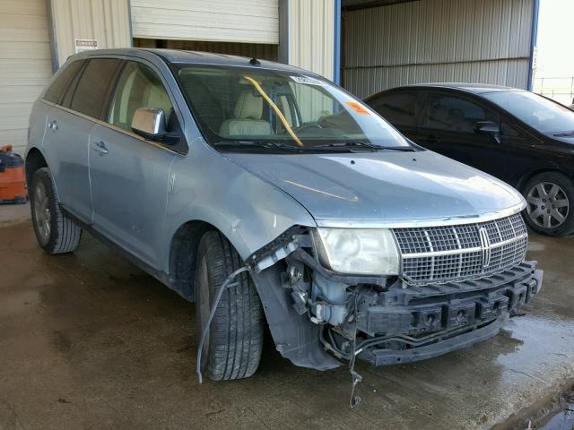 2LMDU68C58BJ07224 - 2008 LINCOLN MKX BLUE photo 1