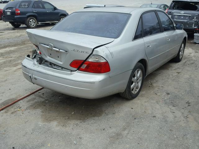 4T1BF28B73U306873 - 2003 TOYOTA AVALON XL SILVER photo 4