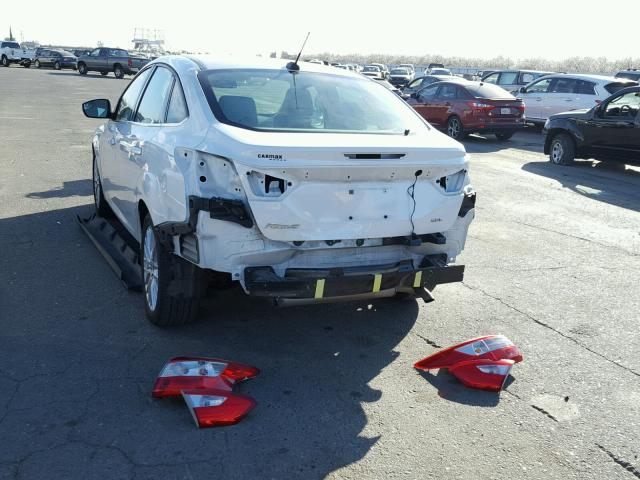 1FAHP3H24CL290614 - 2012 FORD FOCUS SEL WHITE photo 3