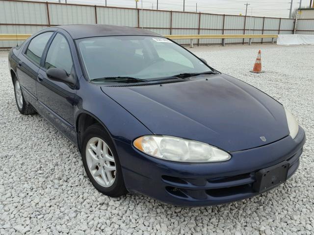 2B3HD46R84H646636 - 2004 DODGE INTREPID S BLUE photo 1