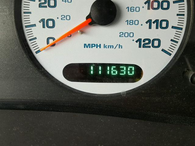 2B3HD46R84H646636 - 2004 DODGE INTREPID S BLUE photo 8