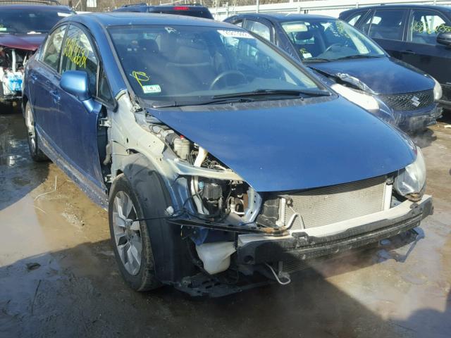 2HGFA1F82BH510330 - 2011 HONDA CIVIC EX BLUE photo 1