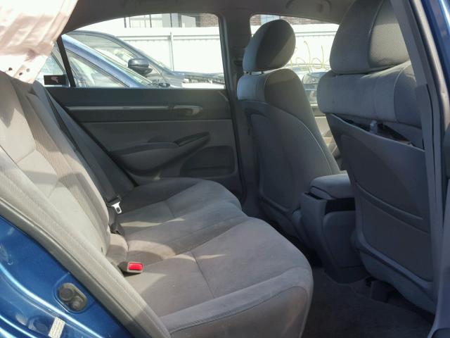 2HGFA1F82BH510330 - 2011 HONDA CIVIC EX ლურჯი ფოტო 6