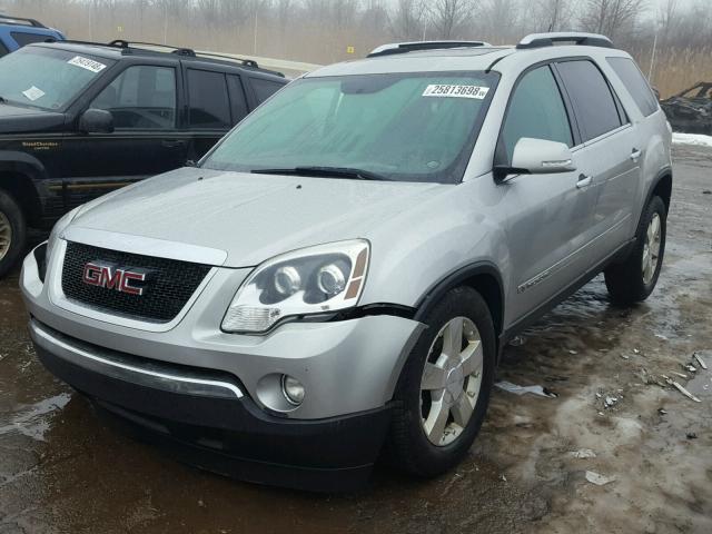 1GKER33708J189166 - 2008 GMC ACADIA SLT ვერცხლისფერი ფოტო 2