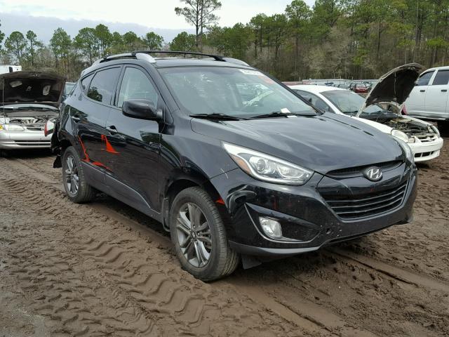 KM8JU3AGXFU063691 - 2015 HYUNDAI TUCSON LIM BLACK photo 1