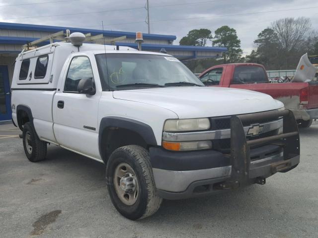 1GCHK24U42E194558 - 2002 CHEVROLET SILVERADO WHITE photo 1