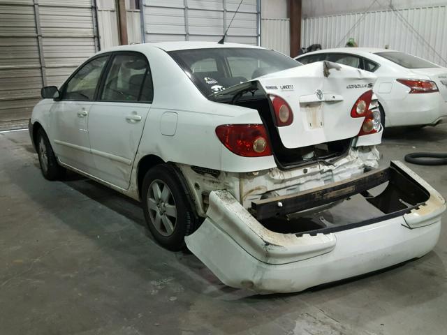 1NXBR32EX6Z569671 - 2006 TOYOTA COROLLA CE WHITE photo 3