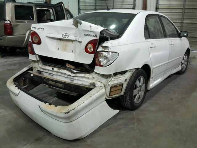 1NXBR32EX6Z569671 - 2006 TOYOTA COROLLA CE WHITE photo 4