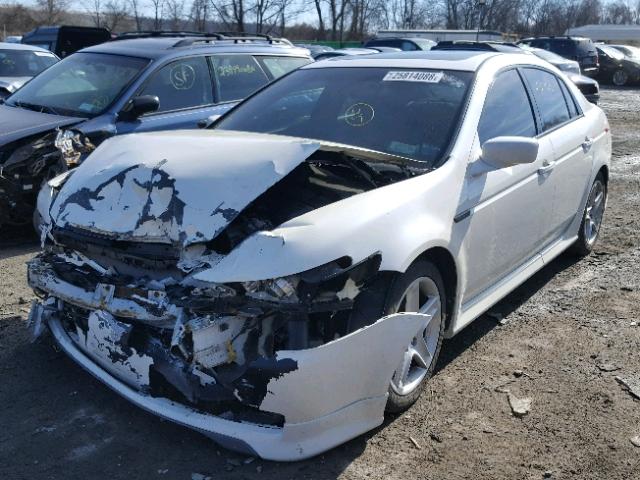 19UUA66216A060500 - 2006 ACURA 3.2TL WHITE photo 2