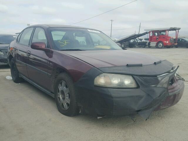 2G1WF55E9Y9136941 - 2000 CHEVROLET IMPALA RED photo 1