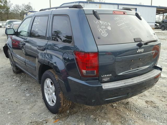 1J4GS48K76C193559 - 2006 JEEP GRAND CHER GREEN photo 3