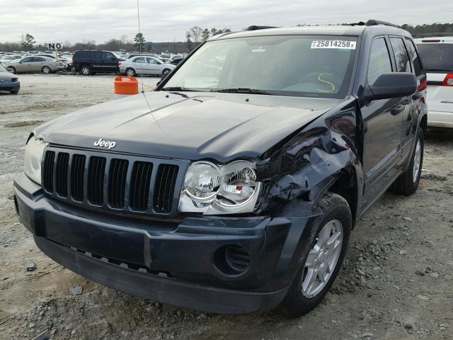 1J4GS48K76C193559 - 2006 JEEP GRAND CHER GREEN photo 9