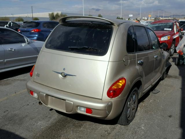 3C8FY68B05T642450 - 2005 CHRYSLER PT CRUISER TAN photo 4