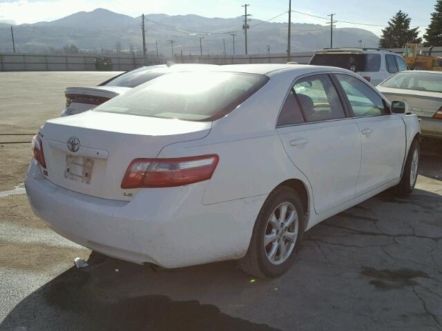 4T1BE46K67U556869 - 2007 TOYOTA CAMRY NEW WHITE photo 4