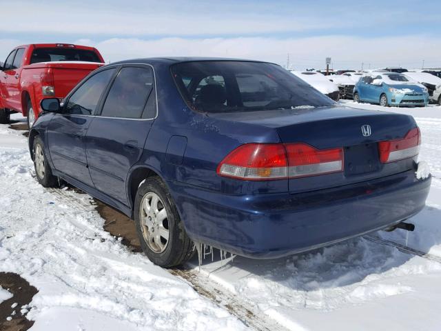 JHMCG66012C027243 - 2002 HONDA ACCORD EX BLUE photo 3