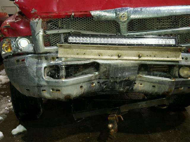 3B7KF23731G235274 - 2001 DODGE RAM 2500 RED photo 9