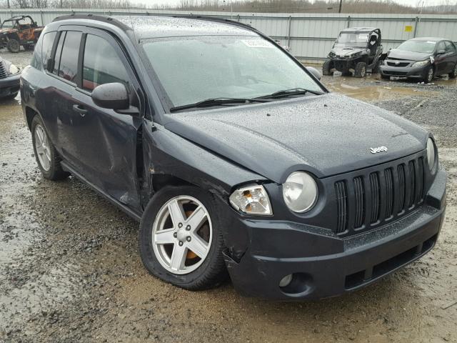 1J8FF47W57D396836 - 2007 JEEP COMPASS BLUE photo 1