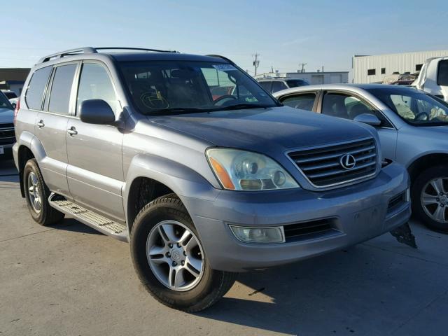 JTJBT20X130020140 - 2003 LEXUS GX 470 GRAY photo 1