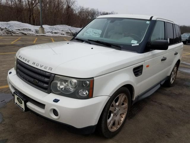 SALSF25436A977465 - 2006 LAND ROVER RANGE ROVE WHITE photo 2