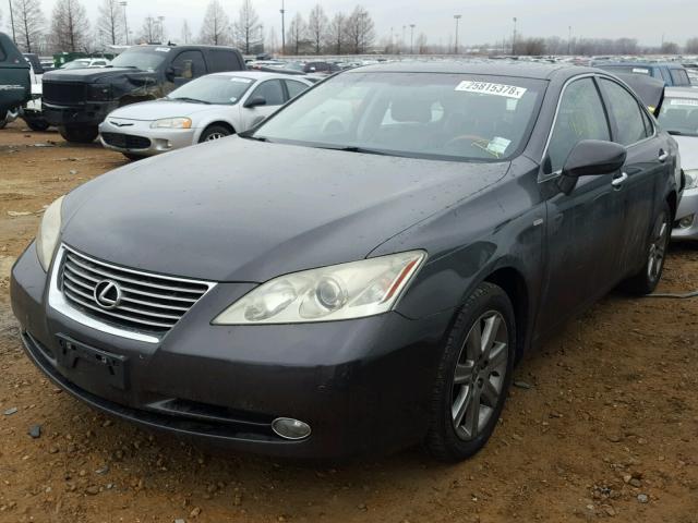 JTHBJ46G582238779 - 2008 LEXUS ES 350 GRAY photo 2