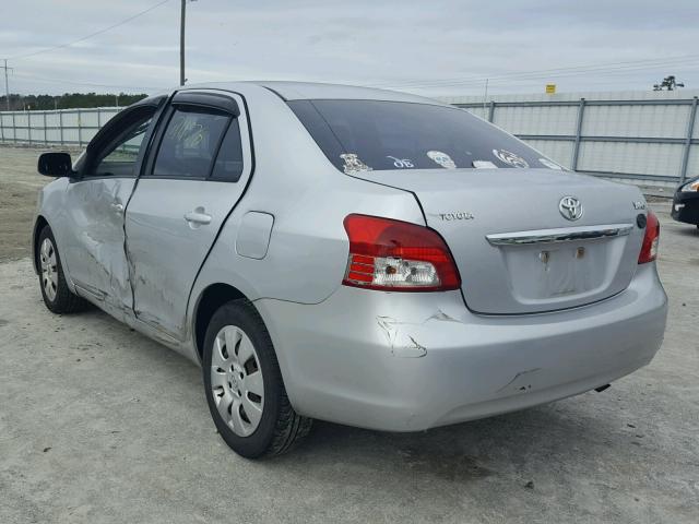 JTDBT923771095897 - 2007 TOYOTA YARIS GRAY photo 3