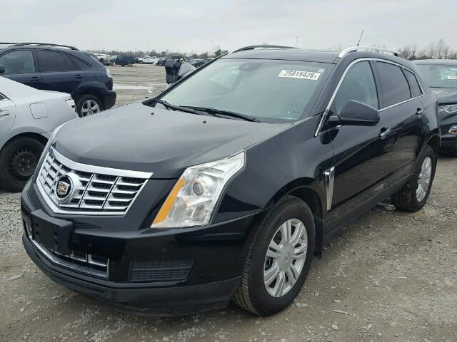 3GYFNBE33ES664605 - 2014 CADILLAC SRX LUXURY BLACK photo 2