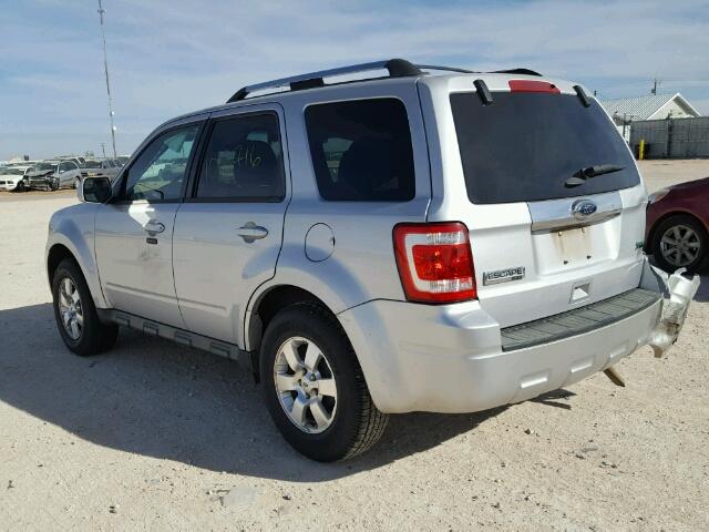 1FMCU0EG2BKC18208 - 2011 FORD ESCAPE LIM SILVER photo 3