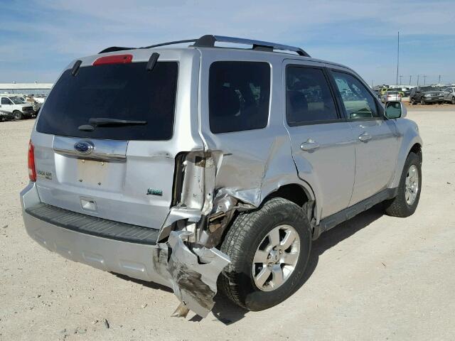 1FMCU0EG2BKC18208 - 2011 FORD ESCAPE LIM SILVER photo 4