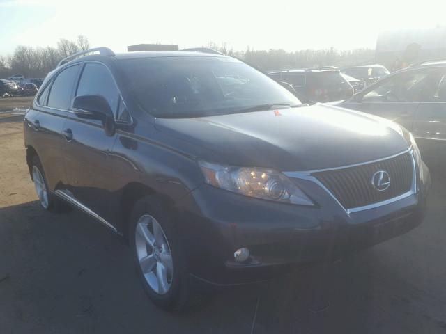 2T2BK1BA6AC011084 - 2010 LEXUS RX 350 BLACK photo 1