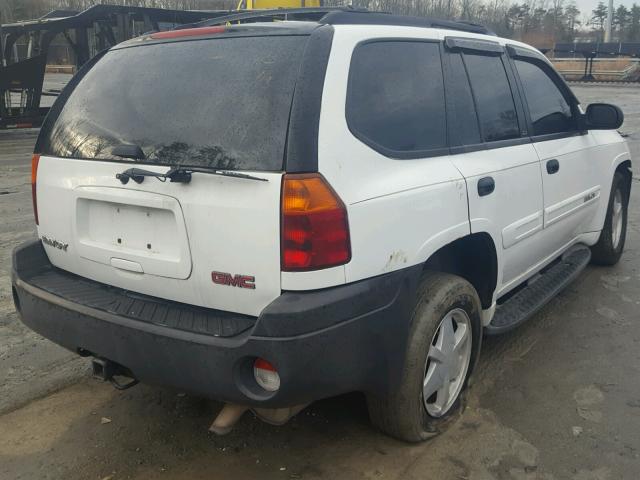 1GKDT13S222350401 - 2002 GMC ENVOY WHITE photo 4