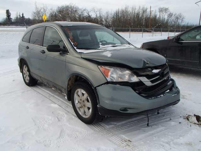 5J6RE4H36BL805477 - 2011 HONDA CR-V LX GREEN photo 1