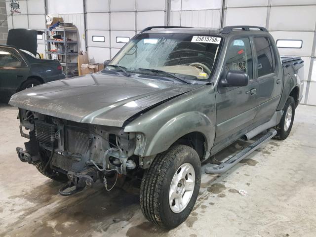 1FMZU77EX3UA18620 - 2003 FORD EXPLORER S GREEN photo 2