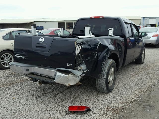 1N6AD09U77C463435 - 2007 NISSAN FRONTIER C BLACK photo 4