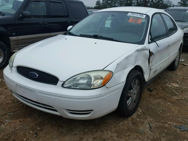 1FAFP56U46A193789 - 2006 FORD TAURUS SEL WHITE photo 2