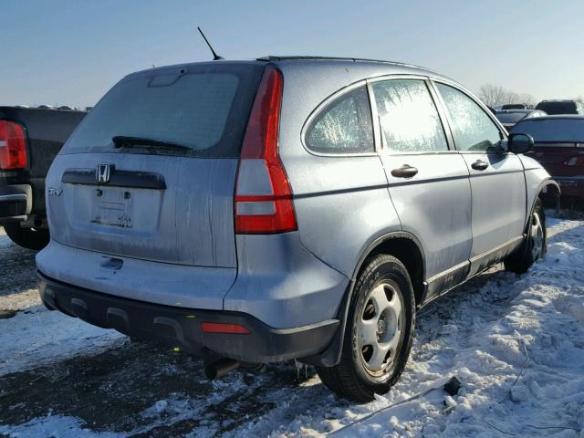 5J6RE48368L033300 - 2008 HONDA CR-V LX GRAY photo 4