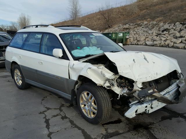 4S3BH6862Y7600910 - 2000 SUBARU LEGACY OUT WHITE photo 1