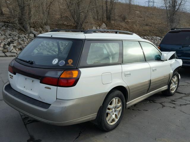 4S3BH6862Y7600910 - 2000 SUBARU LEGACY OUT WHITE photo 4