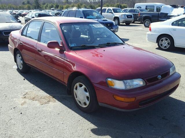 2T1BB02E4VC204468 - 1997 TOYOTA COROLLA DX RED photo 1