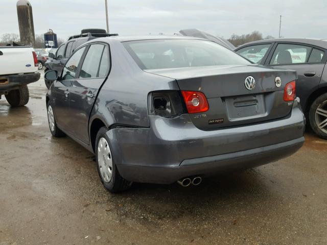 3VWPF71K46M754334 - 2006 VOLKSWAGEN JETTA VALU GRAY photo 3