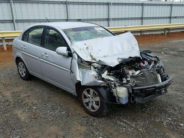 KMHCN46CX9U369652 - 2009 HYUNDAI ACCENT GLS SILVER photo 1