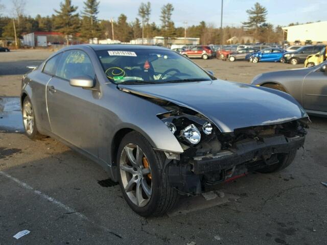 JNKCV54E34M814948 - 2004 INFINITI G35 GRAY photo 1