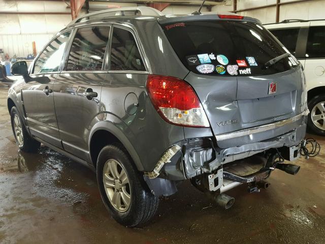 3GSDL43N88S573017 - 2008 SATURN VUE XE GRAY photo 3