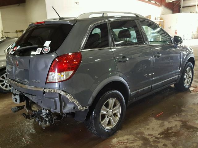 3GSDL43N88S573017 - 2008 SATURN VUE XE GRAY photo 4