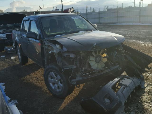 1N6AD0EV5CC457853 - 2012 NISSAN FRONTIER S BLACK photo 1