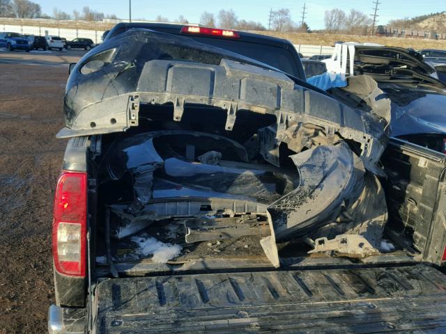 1N6AD0EV5CC457853 - 2012 NISSAN FRONTIER S BLACK photo 9