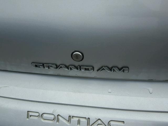 1G2NE52F75M237658 - 2005 PONTIAC GRAND AM S ვერცხლისფერი ფოტო 10