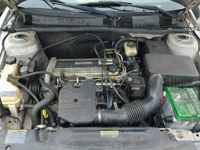 1G2NE52F75M237658 - 2005 PONTIAC GRAND AM S ვერცხლისფერი ფოტო 7