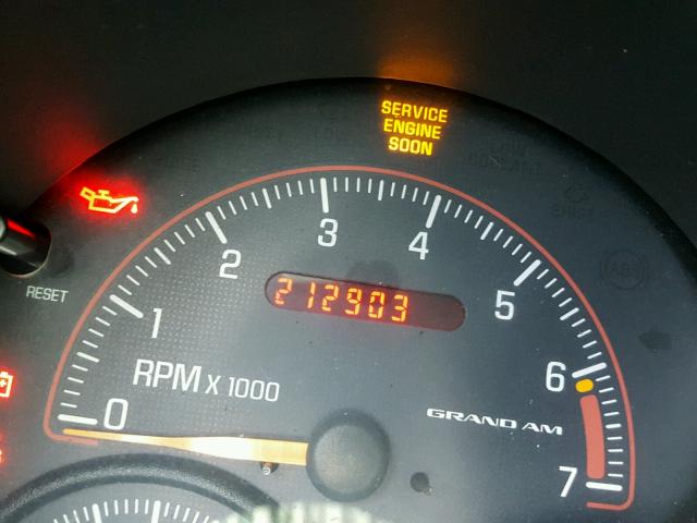 1G2NE52F75M237658 - 2005 PONTIAC GRAND AM S ვერცხლისფერი ფოტო 8