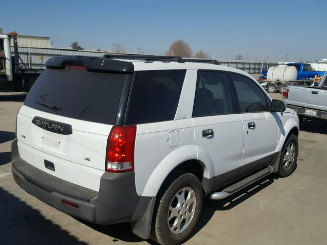 5GZCZ53B43S875005 - 2003 SATURN VUE WHITE photo 4