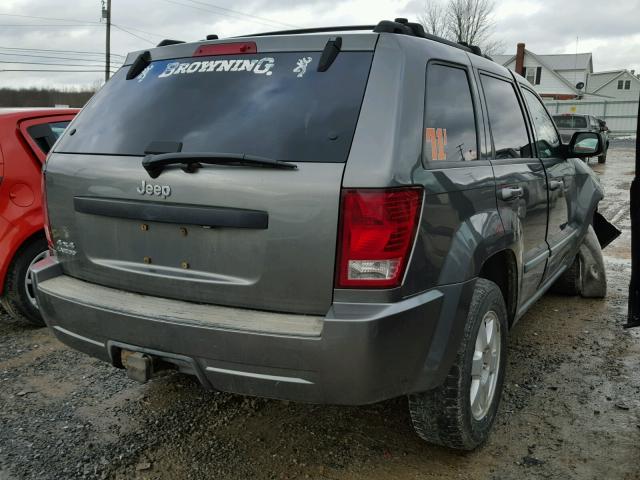 1J8GR48K88C122738 - 2008 JEEP GRAND CHER GRAY photo 4